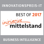 03/2017: Innovationspreis-IT:  Sesam als „Best of 2017“ durch Initiative Mittelstand ausgezeichnet