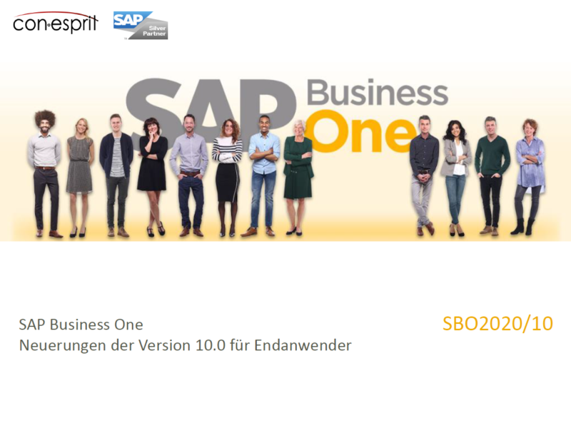 SAP Business One Neuerungen