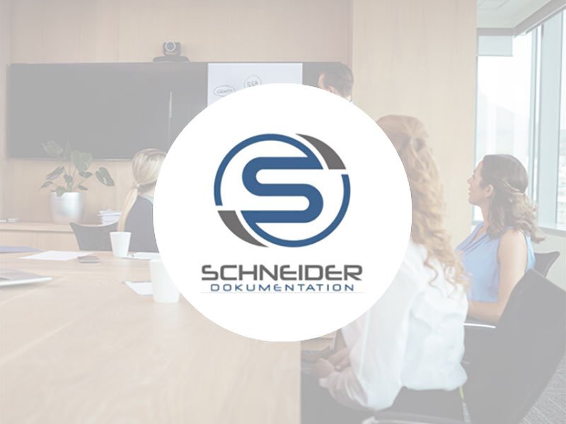 Technical Documentation

Schneider Dokumentation stands for future-oriented solutions and high customer orientation in the field of technical documentation. The service company was founded in 2017 and supports its customers in solving problems, saving costs and time, integrating new processes or outsourcing. In 2020 Schneider Dokumentation was named as 