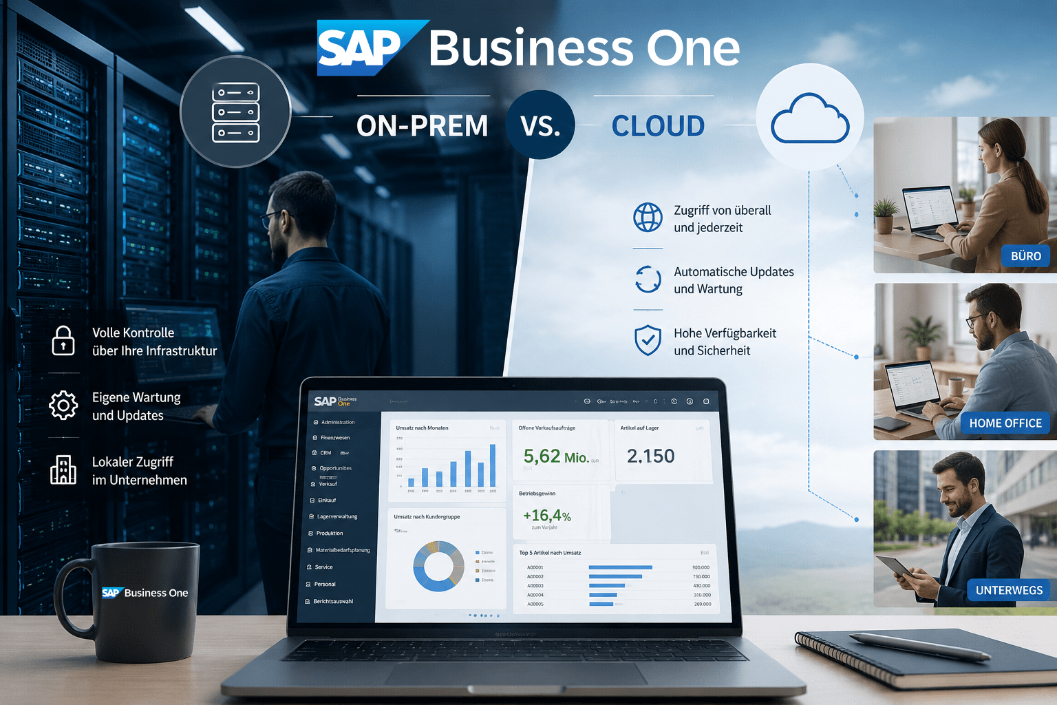 SAP Business One Cloud vs On-Premise